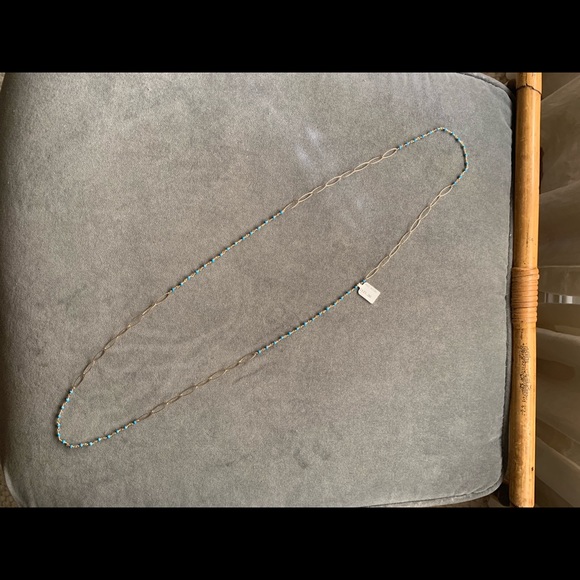 Delicate bohemian necklace - Picture 3 of 4